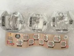 SoftBankHAWKS おなまえボールチェーン 各1個ずつ ガチャガチャ
