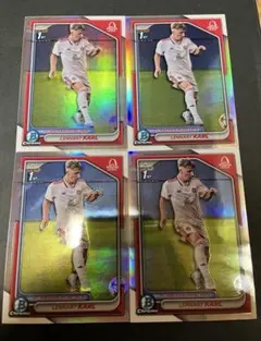 4枚 TOPPS BOWMAN LENNART KARL レナート・カール