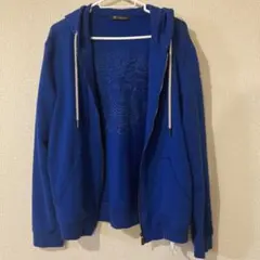 VERSACE UNDERWEAR 青 パーカー サイズ3 ヴェルサーチ　メンズ 2025年最新】VERSACE タイプ：ジップアップ パーカーの人気アイテム