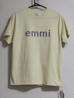 emmi Ｔシャツ レモンイエロー　FREEサイズ
