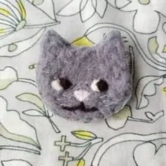 猫 羊毛フェルトブローチ