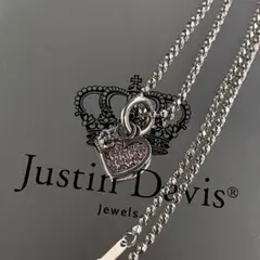 Justin Davis ハート・スカルモチーフネックレス - メルカリ