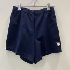 J722 デサント ショートパンツ ネイビー レディース XO