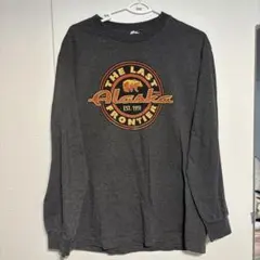 Alaska The Last Frontier 長袖トレーナー