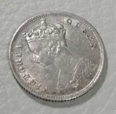 銀貨 1ドル 1867年 女王ビクトリア 英領香港 硬貨 古銭 貿易銀 コイン