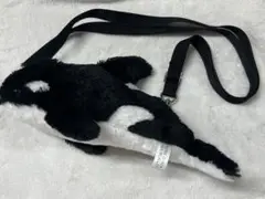神戸 須磨シーワールド　シャチ オルカ ショルダーバッグ ぬいぐるみ