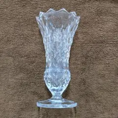 クリスタルガラス 花瓶 フラワーベース