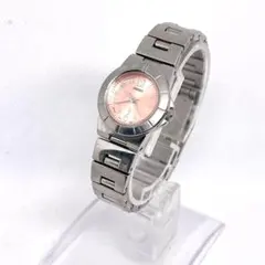 SEIKO レディース腕時計 4N21-1130 ピンク 新品電池交換済 稼働品