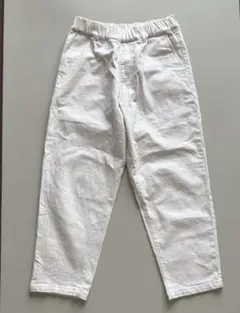 無印良品 デニム ワイド テーパード パンツ メンズ M オフホワイトのサムネイル
