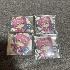 AMPTAKxCOLORS けちゃ 缶バッジ 2種セット - メルカリ