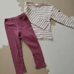 子ども用ロンTと長ズボンセット　110