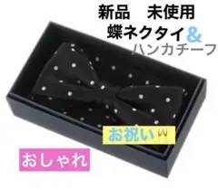蝶ネクタイ　ハンカチーフ　セット《CELEBRATE collection》