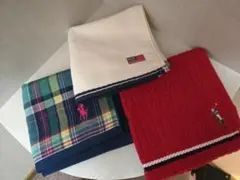 ラルフローレン　ハンカチ3枚セット☆