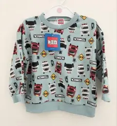 TOMICA 裏毛トレーナー　100サイズ　新品タグ付き