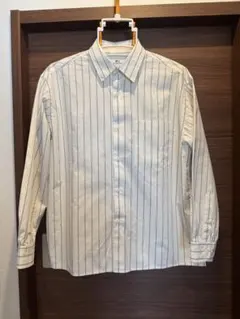 ユニクロC ブロードオーバーサイズシャツ　長袖　Mサイズ ストライプ