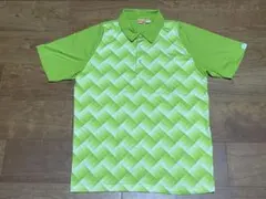 プーマ★半袖 ポロ シャツ L グリーン 緑 PUMA