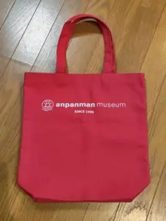 anpanman museum 赤いトートバッグ