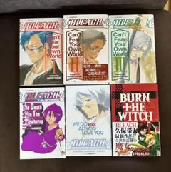 BLEACH 小説5冊+ BURN THE WITCH初版 セット