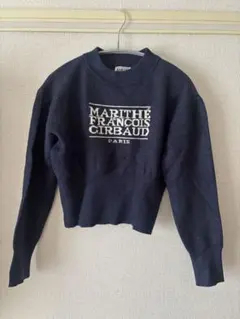 MARITHE FRANCOIS GIRBAUD ネイビー セーター