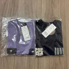 【新品タグ付き】80cm オーガニックポケット長袖Tシャツ/petit main