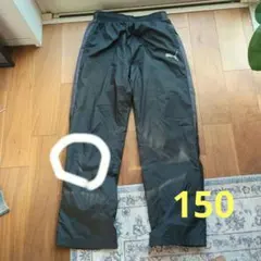 Puma ブラック シャカシャカ　ナイロンパンツ　男の子