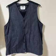 デニム ベスト