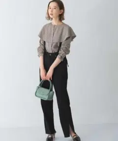 URBAN RESEARCH ROSSO 2way ストライプ 長袖 シャツ