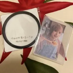 岡本信彦　サイン入り Oisixカード　コースター　オイシックス　非売品