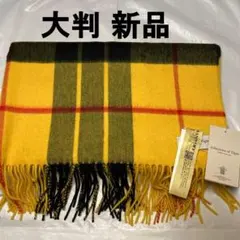 新品 ジョンストンズ カシミヤ100％ 大判ストール マクラウドオブルイス