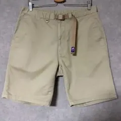 ノースフェイス パープルレーベル ストレッチツイルショーツ ベージュ