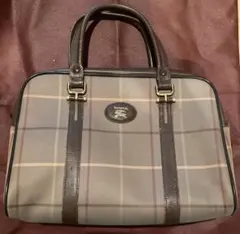 Burberry チェック柄 ハンドバッグ
