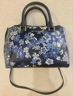 MICHAEL KORS 花柄ハンドバッグ