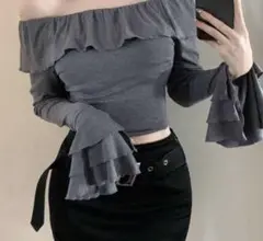 SHEIN オフショルダー トップス