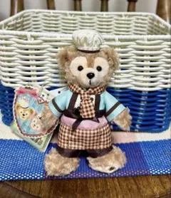 2013年バレンタイン　ダッフィーぬいぐるみバッジ　キーホルダー　新品匿名配送