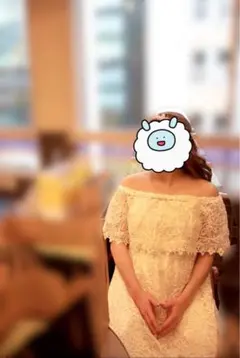 結婚式 二次会 ドレス 花嫁 マタニティフリーサイズ