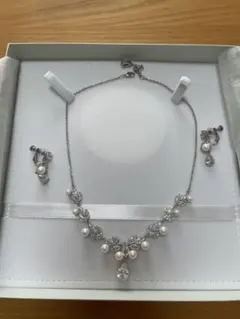 STELLA BRIDAL ウェディングジュエリーセット ネックレス・イヤリング