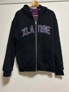 X-LARGE ジップアップパーカー　リバーシブルのサムネイル
