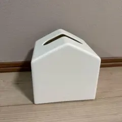 即購入⭕️ KEYUCA ケユカ　ティッシュボックス　ティッシュケース　ホワイト