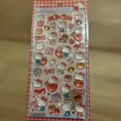 サンリオ第二弾　ハローキティ赤　ボンボンドロップシール　正規品