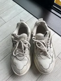 ホワイト 厚底スニーカー レディース　ホワイト