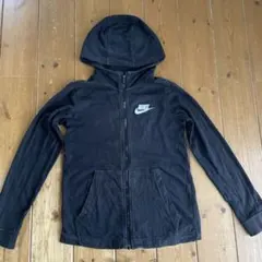 Nike ブラック フード付きパーカー