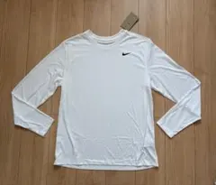 新品タグ付★NIKE★ナイキ★長袖ドライTシャツ ★DX0994★ホワイト★XL