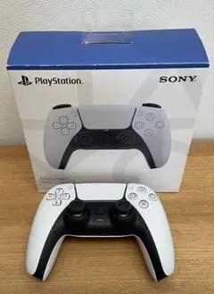 PS5ワイヤレスコントローラー ホワイト/CFI-ZCT1J 外箱、説明書付き