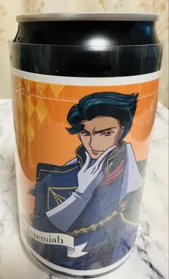 コードギアス 20周年　ジェレミア ラベル缶 ステッカー TAG LIVE