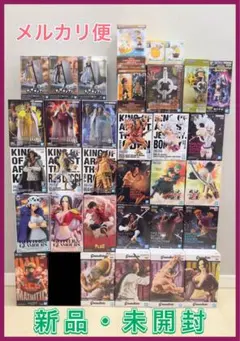 ワンピース フィギュア ルフィ ルッチ ボニー 4種類 38個 - メルカリ
