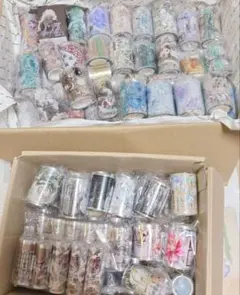 海外マスキングテープ 大量 まとめ売り セット 高級マステ コラージュ