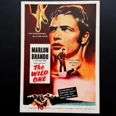 ポスター『乱暴者』（The Wild One）1953☆マーロン・ブランド - メルカリ