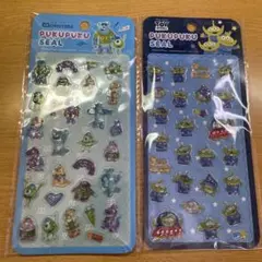 早い者勝ち！ディズニー ぷくぷくシール 新品未使用 2点セット