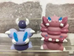 【美品】　ポケモンキッズ　指人形　スコルピ　ドラピオン　進化2体セット