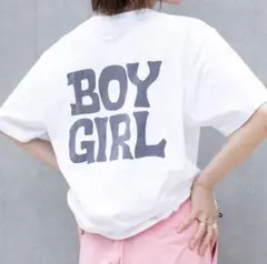 【GOOD ROCK SPEED】BOYGIRL T ホワイト